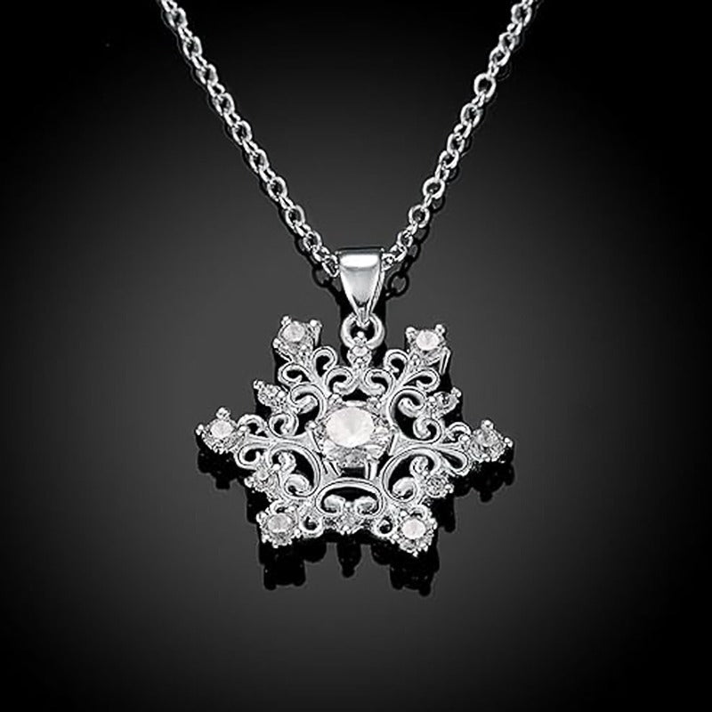 Snowflake Pendant Necklace