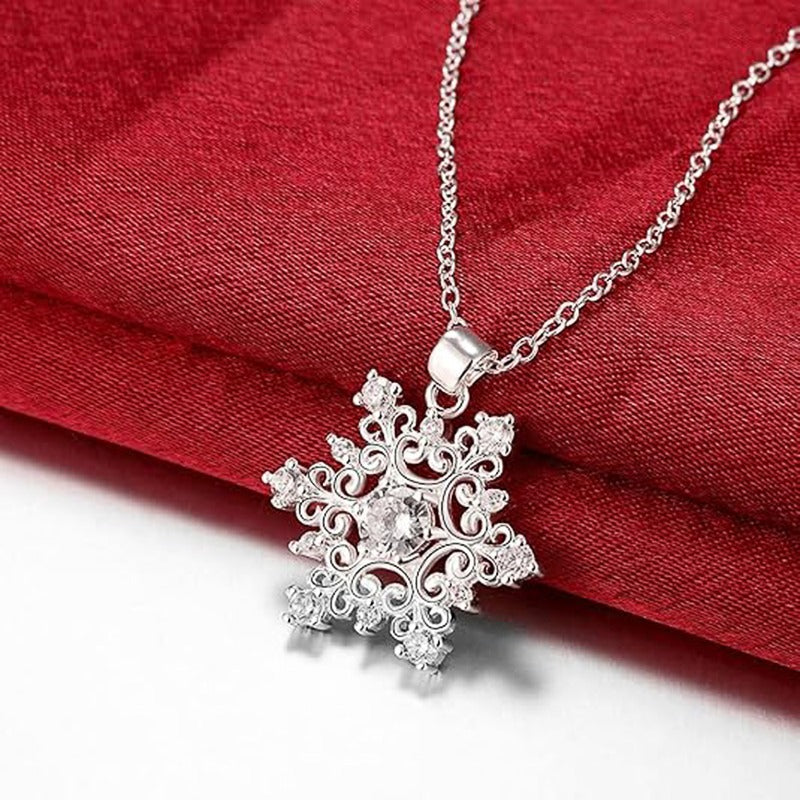 Snowflake Pendant Necklace