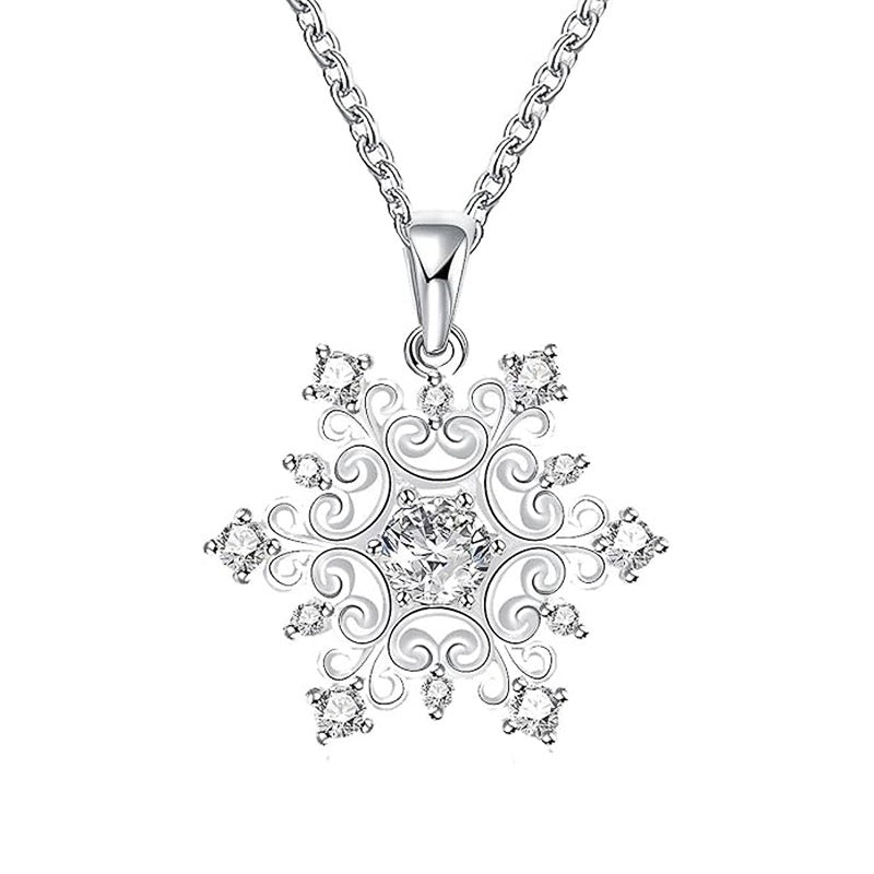 Snowflake Pendant Necklace